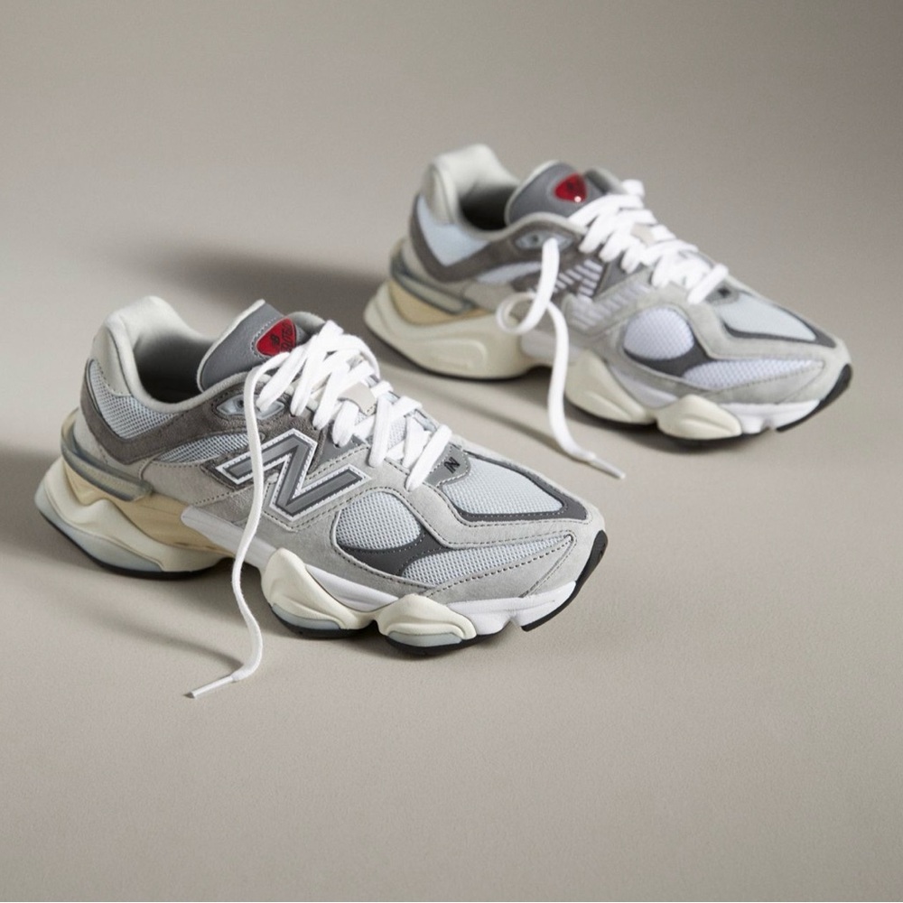 New Balance 9060 Sneakers - Grey, Like New, Size 9.5 woman’s - Picture 2 of 10